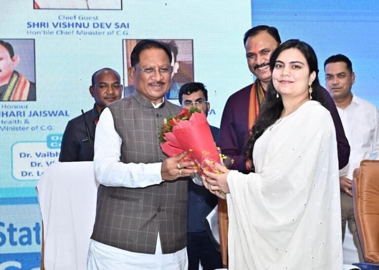 Statement of Chief Minister Vishnu Dev Sai - Chhattisgarh will be developed with healthy people