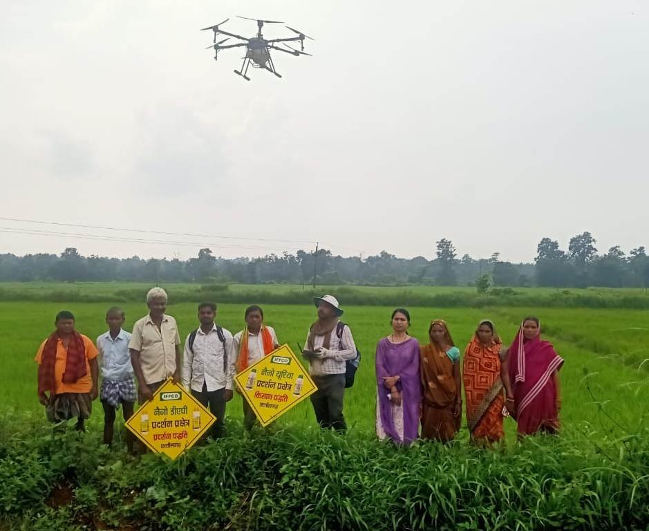 "Nanotechnology revolutionizes agriculture: Farmers in Raigarh are getting the support of modern fertilizers"