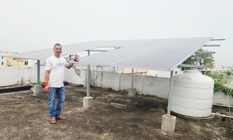 बिजली के बिल से आमदनी तक का सफर, छत्तीसगढ़ में सौर ऊर्जा क्रांति 1 From electricity bills to income, Chhattisgarh's solar energy revolution