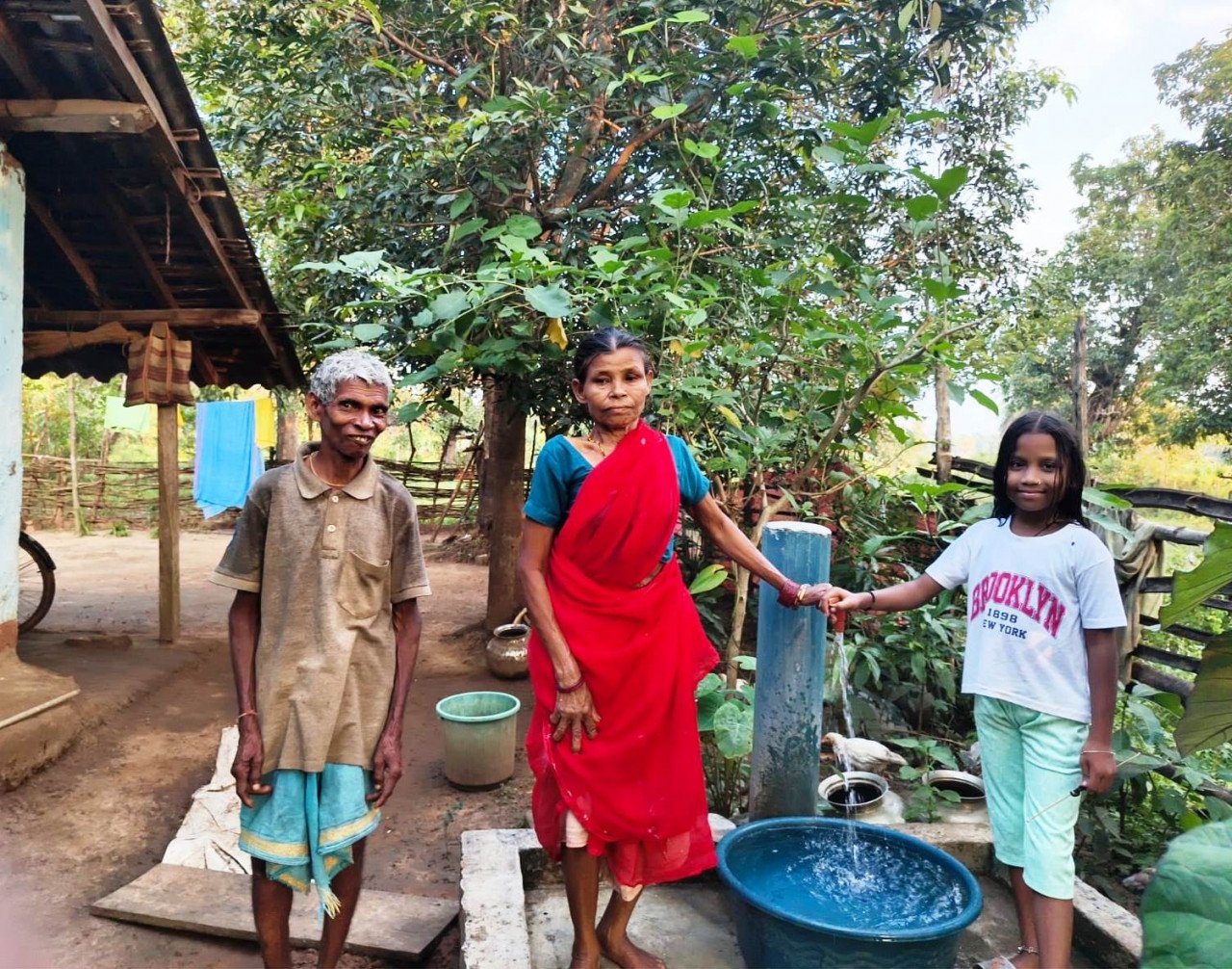 Water from the tap, the story of life changed
