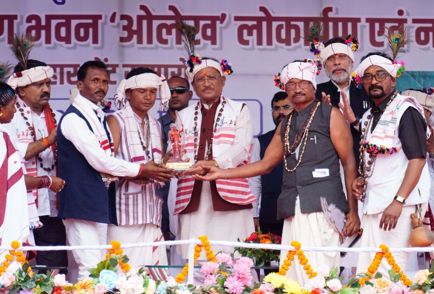 Heritage of tribal culture: Inauguration of the newly constructed building of the Dhurva community in Jagdalpur