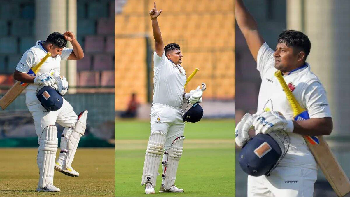 When Mumbai was in trouble, a 'superhero' entered the field - Sarfaraz Khan!