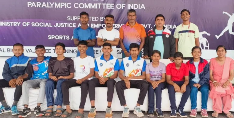 Mahasamund Para Athletics, National Para Athletics Championship 2025, Sukhdev Athletics, Nikhil Kumar Yadav, Chhattisgarh Sports News, Divyang Sports