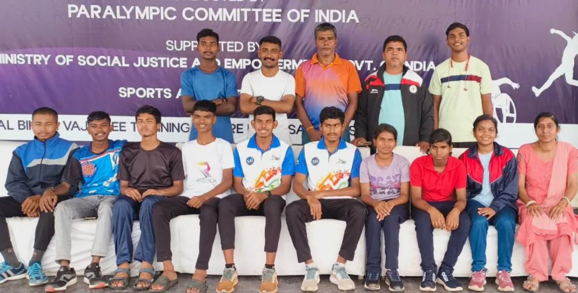 Mahasamund Para Athletics, National Para Athletics Championship 2025, Sukhdev Athletics, Nikhil Kumar Yadav, Chhattisgarh Sports News, Divyang Sports