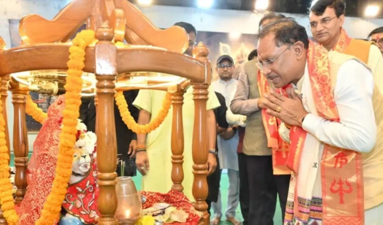 On the occasion of Navratri, the glory of Shaktipeeths and appeal for Swadeshi Chief Minister Sai