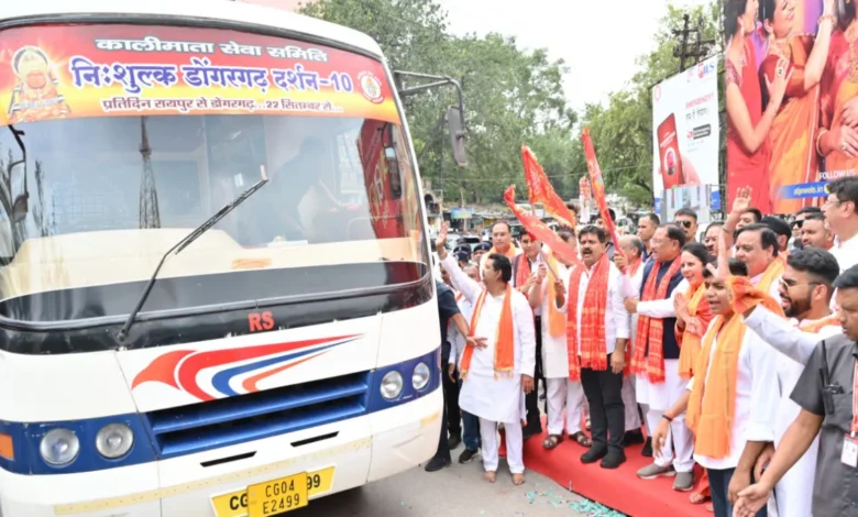 जन-जन की आस्था को मिला सहारा, नवरात्र में श्रद्धालुओं के लिए नि:शुल्क बस सेवा 1 People's faith gets support, free bus service for devotees during Navratri