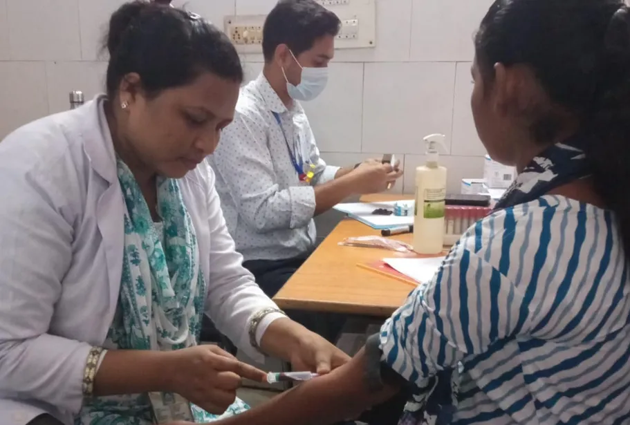 Sickle cell disease screening and awareness camp organised under 'Healthy Women Empowered Family Campaign'