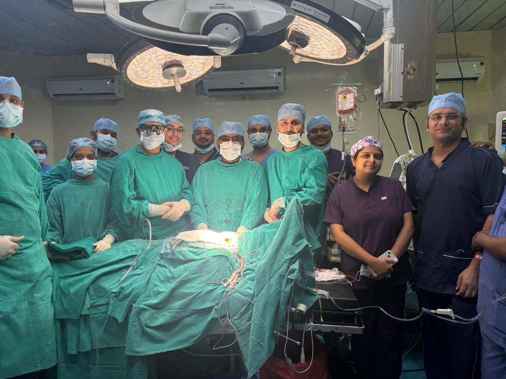 New life surgery: Raipur doctors remove rare 11 x 7 cm cancerous tumor stuck to the heart