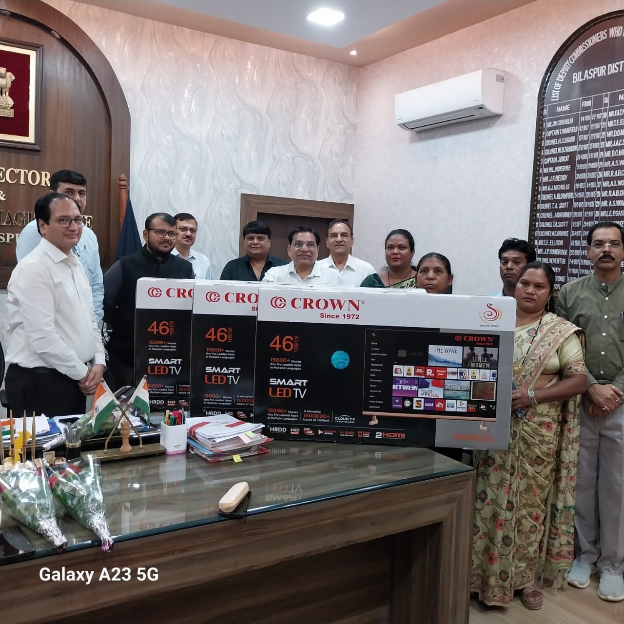 Smart TVs in Bilaspur schools mark the beginning of digital education