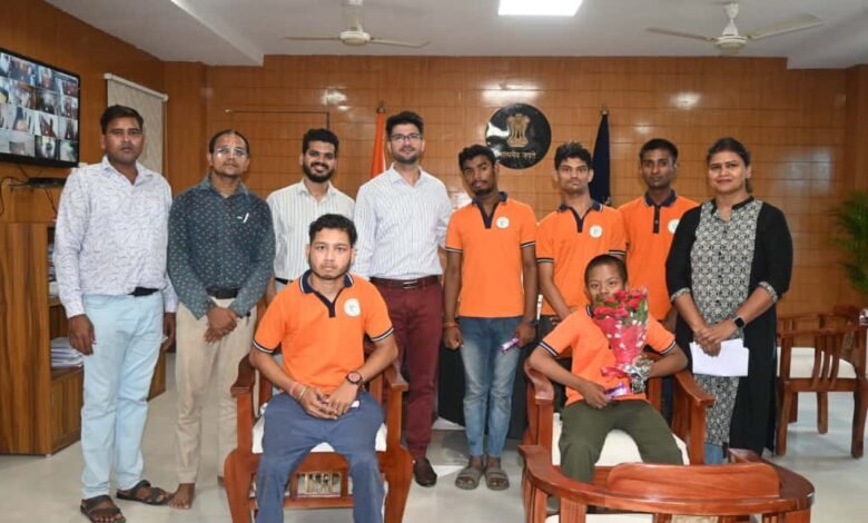 5 students of Manovikas Kendra Balodabazar selected for Purple Fest 2025