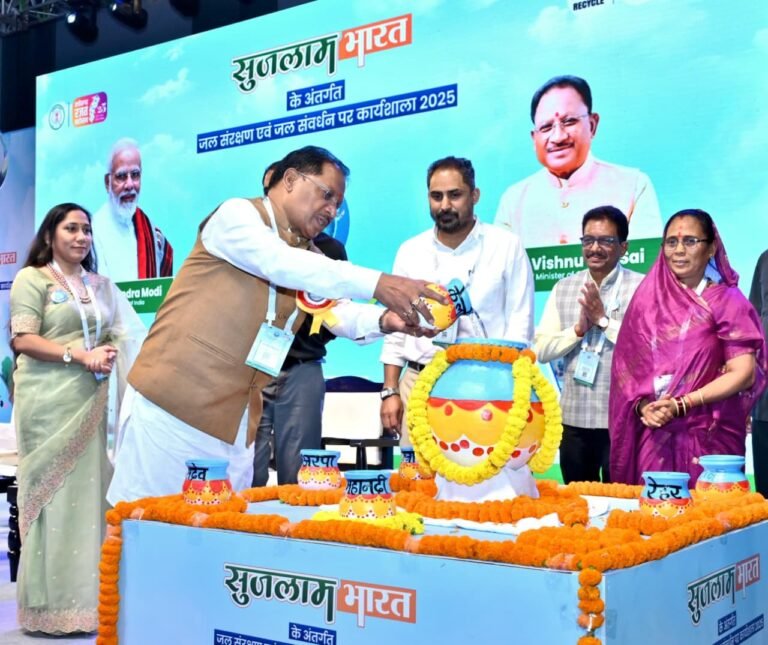 If there is water, there is tomorrow, and tomorrow will be better only because of water, Chhattisgarh should take a pledge to save water.