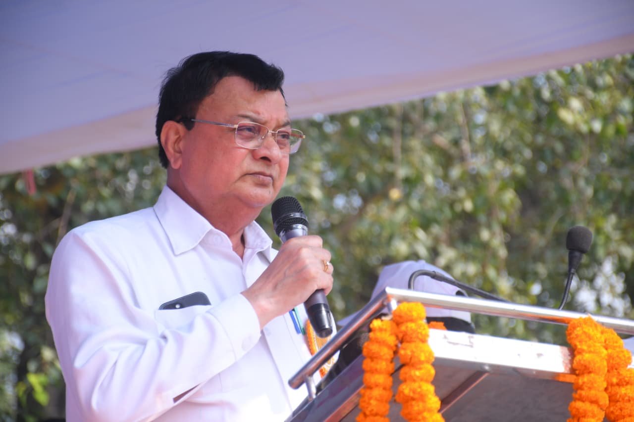 Grand inauguration of state level school sports competition in Korba