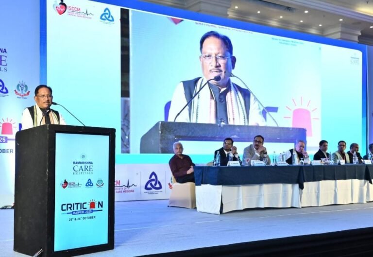 Affordable and quality healthcare is the top priority of the government – ​​Chief Minister Vishnu Dev Sai
