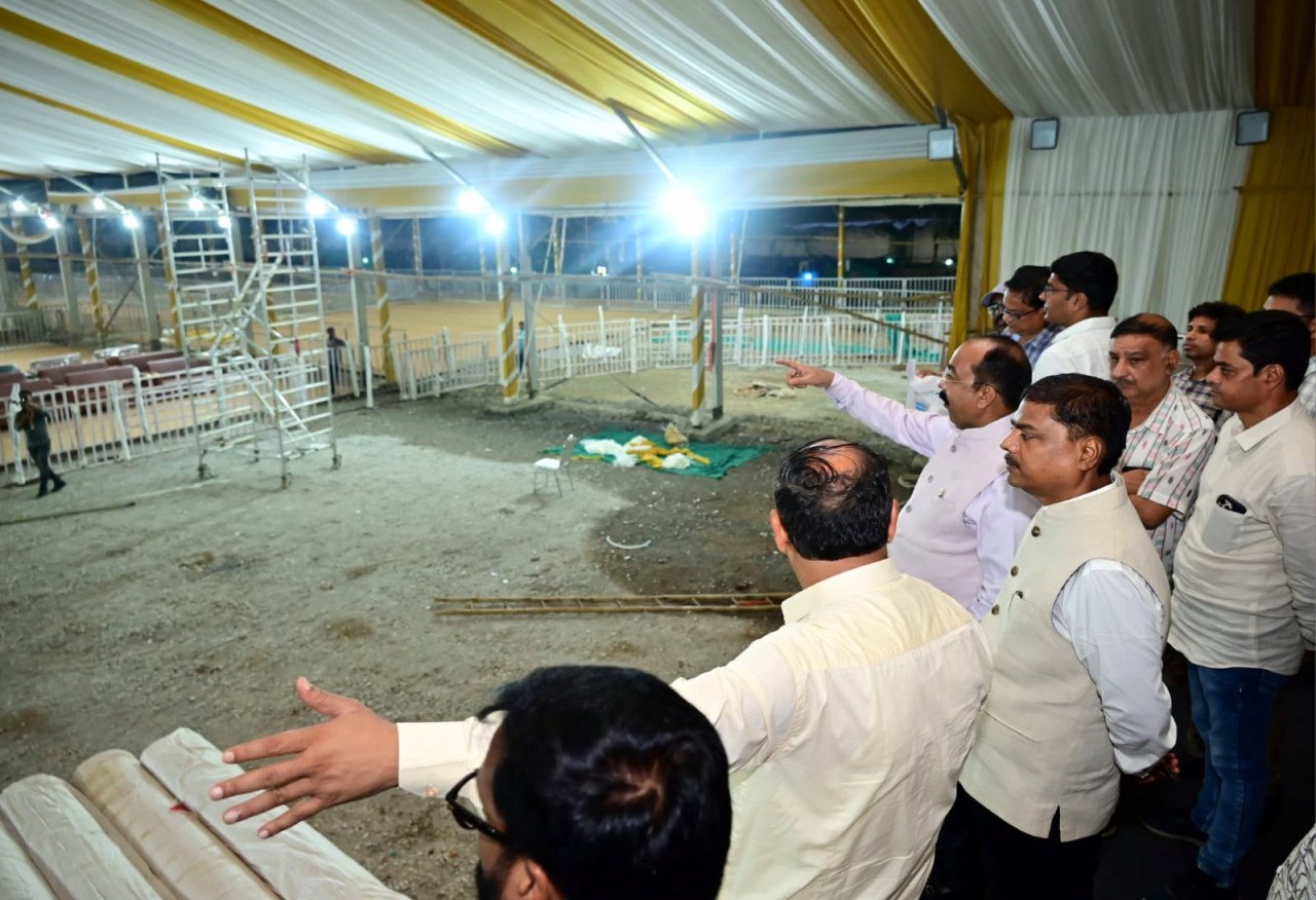 Inspection of preparations for the inauguration of the new Vidhan Sabha building; Prime Minister to inaugurate on November 1