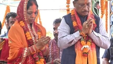Photo of मुख्यमंत्री ने कुनकुरी जगन्नाथ मंदिर में किया भव्य पूजा-अर्चना, 51 हजार तुलसी दल अर्पित