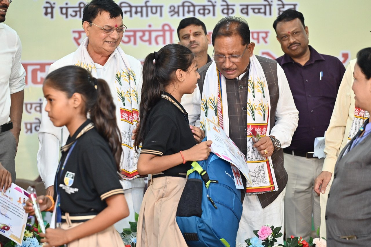 Chhattisgarh is the leading state in the country in labour empowerment.