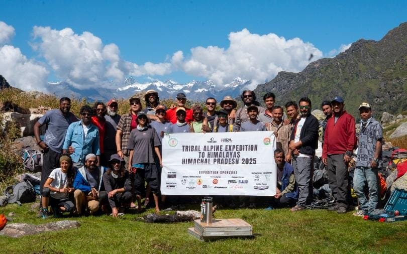 Tribal climbers from Jashpur create history in the Himalayas – open the 'Vishnu Dev Route' on a 5,340-meter-high peak.
