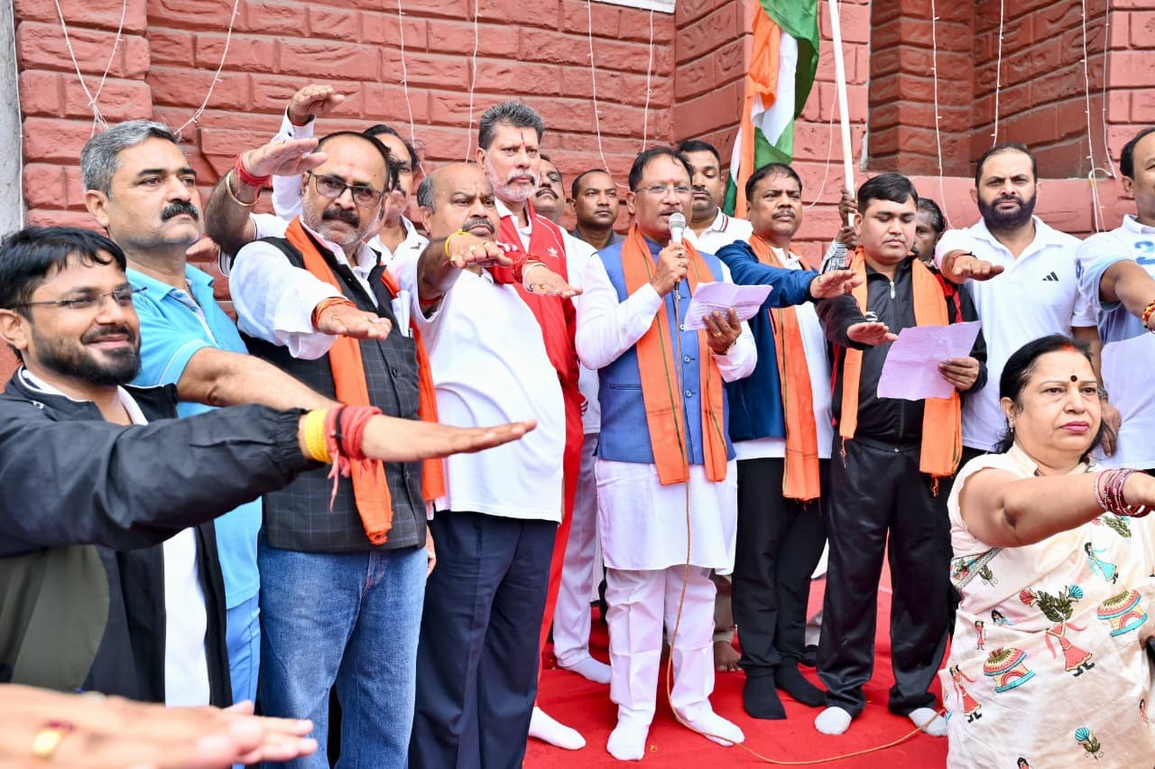 Salute to Sardar Patel, the symbol of national unity – Chief Minister Vishnu Dev Sai gave the message of 'One India, Best India' in the 'Unity Run'