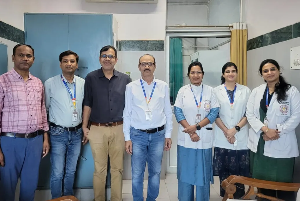 Doctors successfully saved the life of a cancer patient by performing surgery.