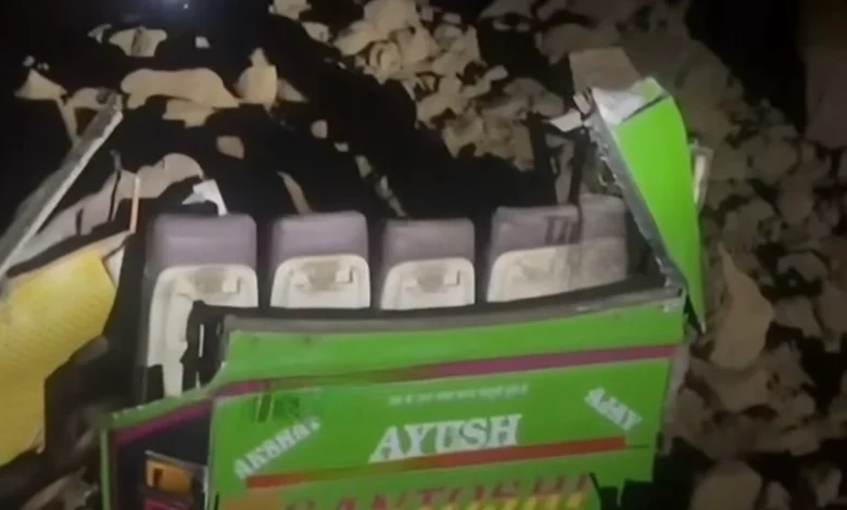 Bilaspur bus accident: 12 killed in hill crack, relief work underway