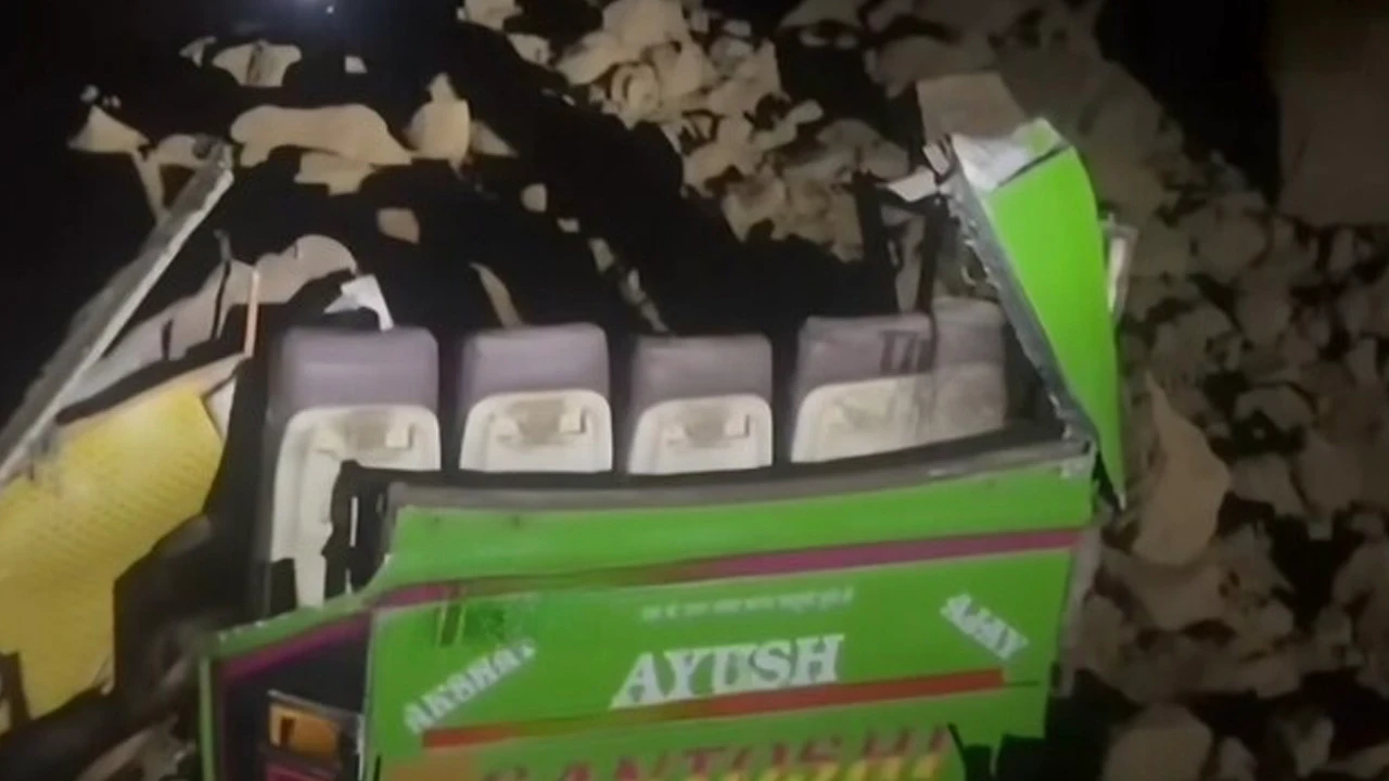 Bilaspur bus accident: 12 killed in hill crack, relief work underway