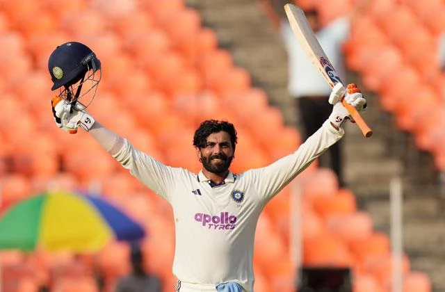Jadeja smashes boundaries, makes history with his sixth Test century!