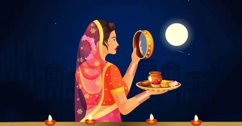 Karwa Chauth 2025: Fasting without water for the long life of husband, know the auspicious time and method of worship