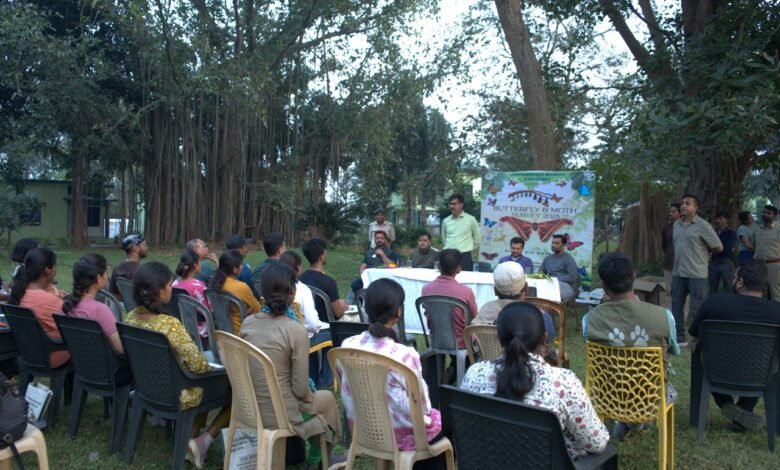 बारनवापारा में तीन दिवसीय बटरफ्लाई एवं मॉथ सर्वे सम्पन्न, छत्तीसगढ़ी संस्कृति के रंगों से सजी यात्रा 1 Three-day butterfly and moth survey concludes in Barnawapara, a journey adorned with the colours of Chhattisgarhi culture