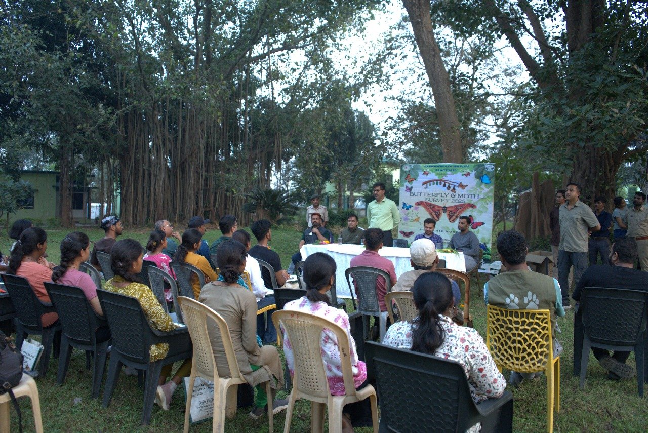 Three-day butterfly and moth survey concludes in Barnawapara, a journey adorned with the colours of Chhattisgarhi culture