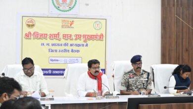 Photo of बस्तर में अमन, शांति और विकास ही सरकार की प्राथमिकता — उपमुख्यमंत्री विजय शर्मा