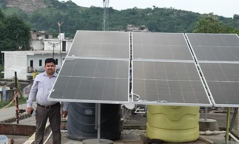 Raigarh on the path to self-reliance through sunlight – Ravindra Nath Gopal becomes a source of inspiration