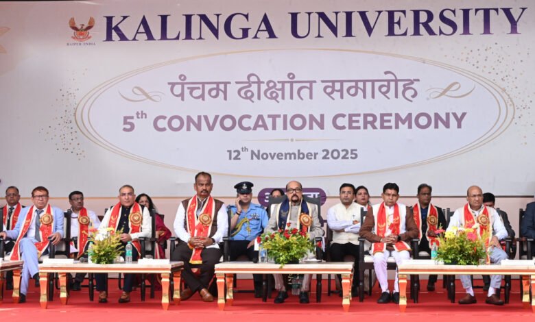 Success is achieved only through discipline and punctuality – Governor Ramen Deka at the convocation ceremony of Kalinga University