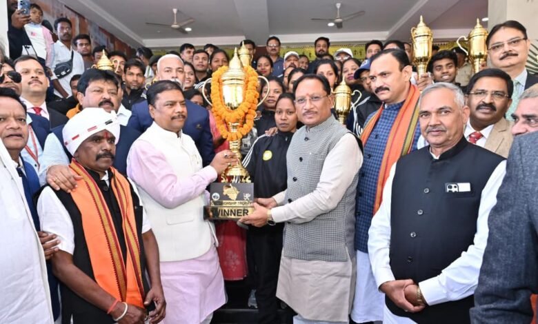 Chhattisgarh crowned champions for the 13th consecutive time – again shines at the Forest Sports Meet