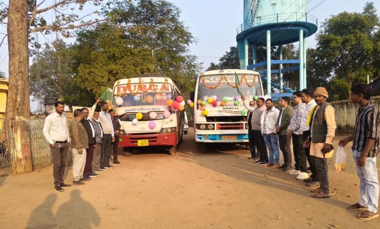 New start of rural bus service in Bharatpur, now travel will be easy and safe