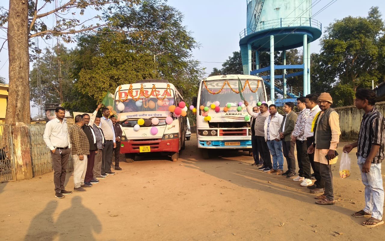 New start of rural bus service in Bharatpur, now travel will be easy and safe