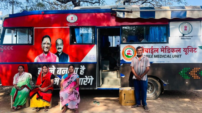 Health services reach the city's slum areas, with the mobile medical unit surpassing 1.75 lakh treatments.