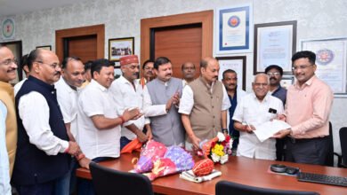 Photo of डोमनलाल कोर्सेवाड़ा ने अनुसूचित जाति विकास प्राधिकरण के उपाध्यक्ष पद का कार्यभार संभाला