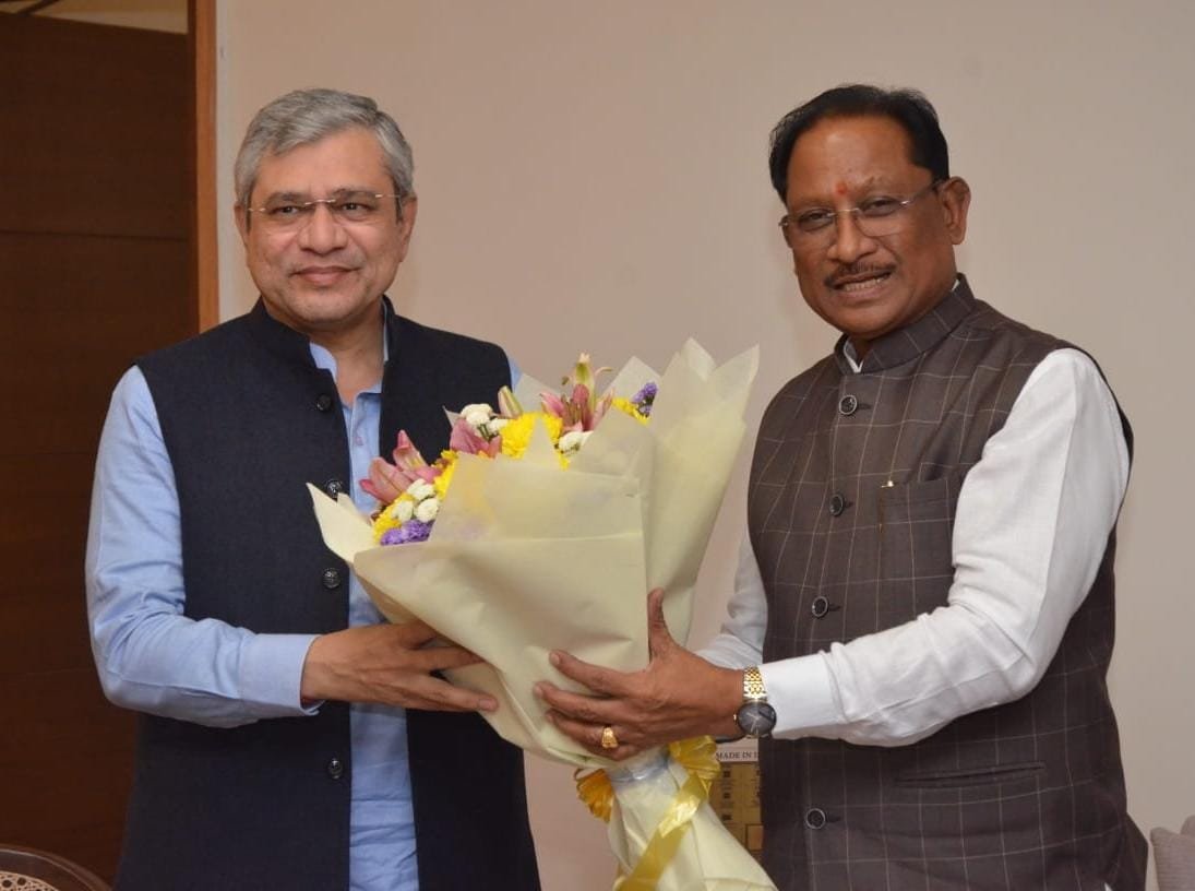 Chief Minister met Railway Minister in New Delhi, important discussions were held on Chhattisgarh's railway projects