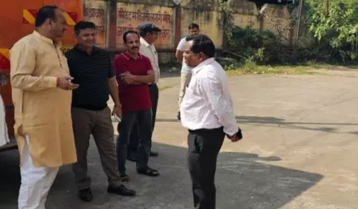 Seeing the mess, Chairman Rathore became enraged and ordered immediate cleaning of the indoor stadium.