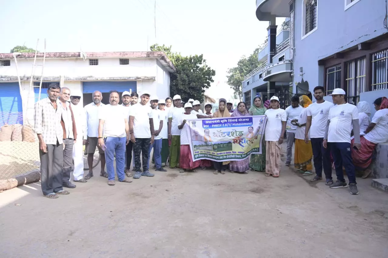 The message of 'Save Water' resonated from Bawankera to Pithora, with a huge crowd attending the Watershed Festival.