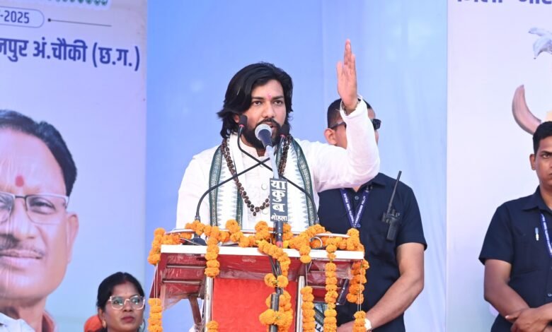 रजत जयंती राज्योत्सव में विकास का संकल्प — मोहला में छत्तीसगढ़ महतारी के जयघोष के साथ मना जश्न 1 Silver Jubilee State Festival: Pledge for development – Celebrations celebrated with the praise of Chhattisgarh Mother in Mohla