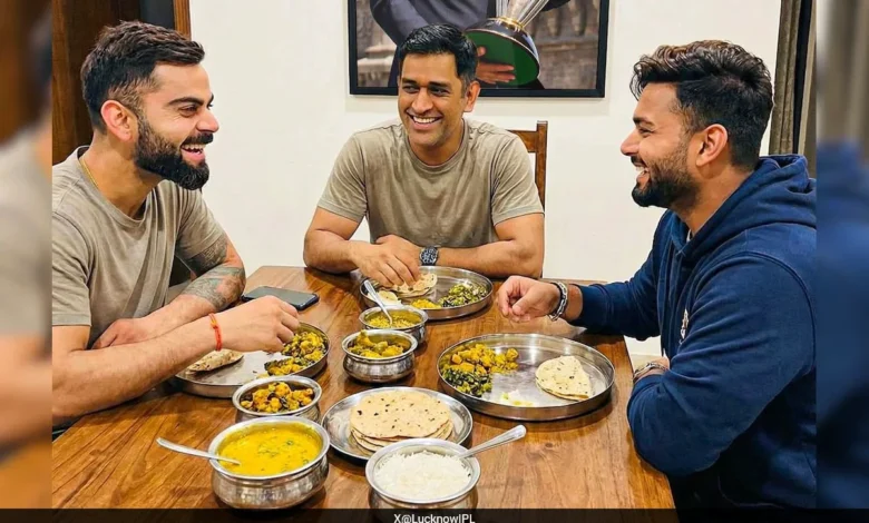 'Mahi-Raat' gathering in Ranchi: Virat and Pant gather for dinner at Dhoni's house, fans ask - is this real or AI?