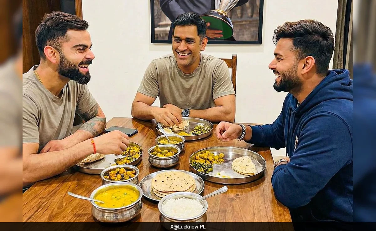 'Mahi-Raat' gathering in Ranchi: Virat and Pant gather for dinner at Dhoni's house, fans ask - is this real or AI?