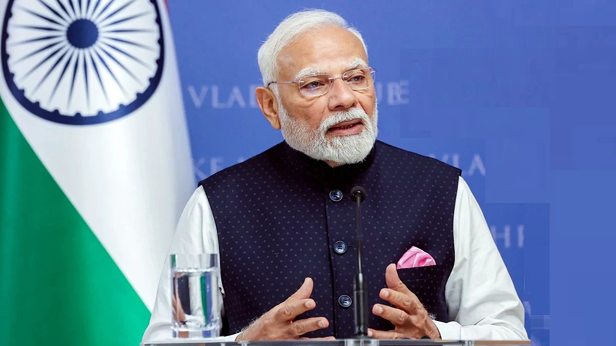 "May the light of justice reach every person" – Prime Minister Modi
