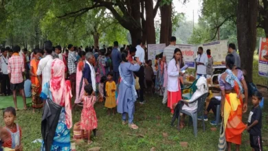Photo of रायपुर : बीजापुर में विकास की दस्तक – धुर माओवाद प्रभावित क्षेत्र के सात गांवों में पहली बार लगा मेगा हेल्थ कैंप