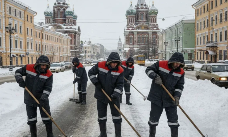 Dream of foreign land, reality of broom: 17 Indians sweep the streets of Russia, earning Rs 1.10 lakh