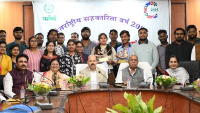 Photo of सहकारिता के मंच पर युवा प्रतिभाओं की चमक, कृषि विश्वविद्यालय रायपुर में नैफेड की शैक्षणिक पहल