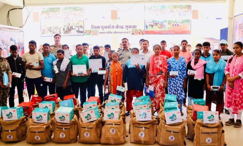 From guns to trust: A new path to rehabilitation in Sukma, a strong beginning to self-reliance