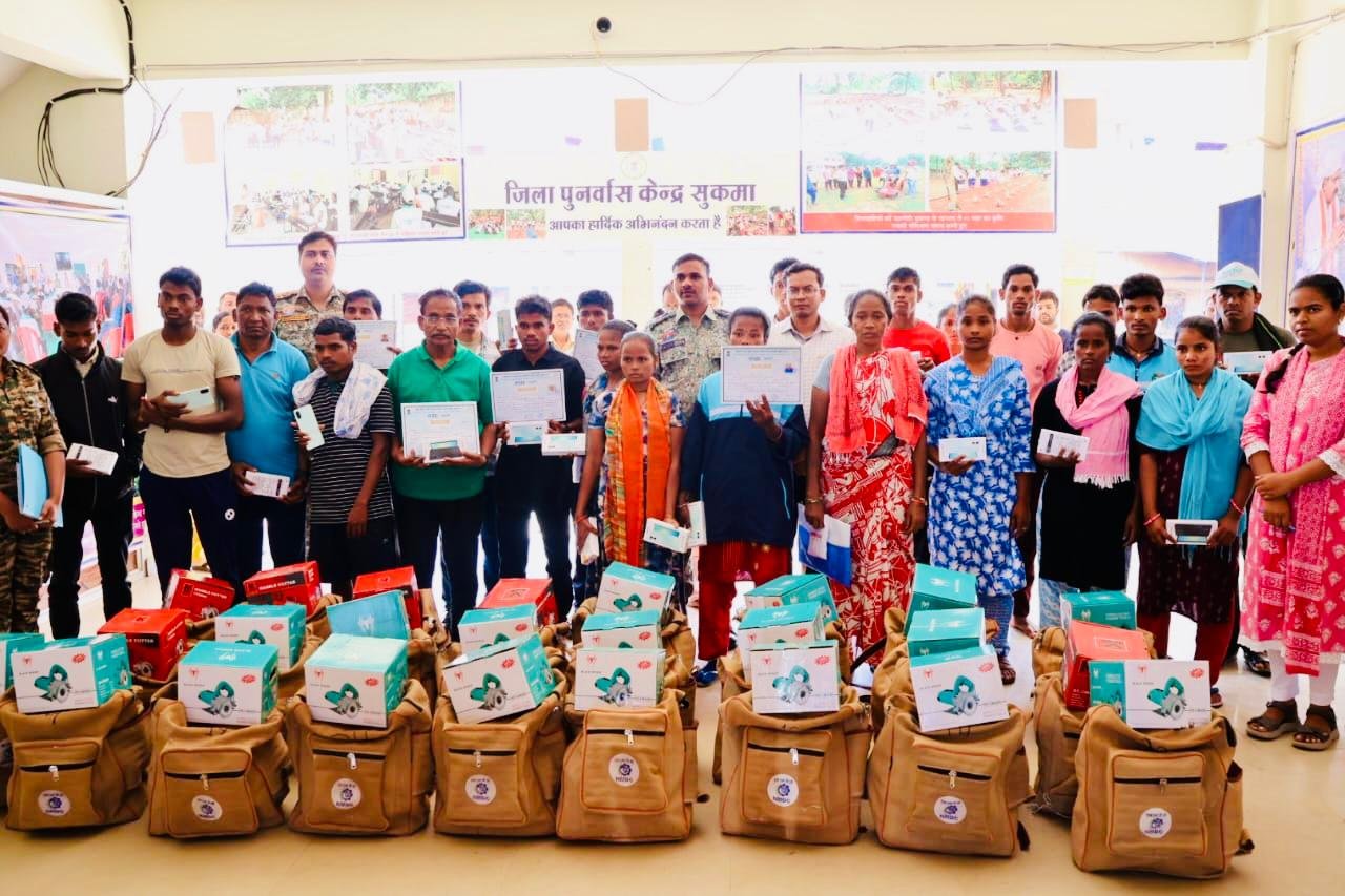 From guns to trust: A new path to rehabilitation in Sukma, a strong beginning to self-reliance