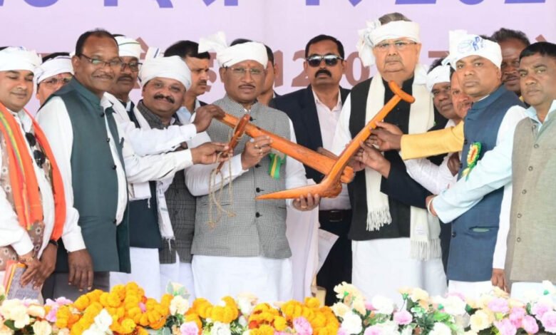 Path to development from tribal heritage: Salute to martyrs in Godalwahi, new impetus to education, roads and housing